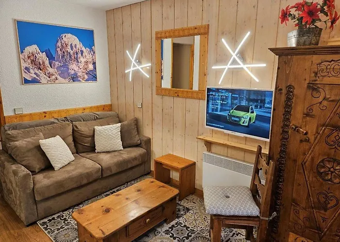 Renove 2 Pieces, Proche Piste Ski, Parking Inclus - Fr-1-514-48 * كورشوفيل